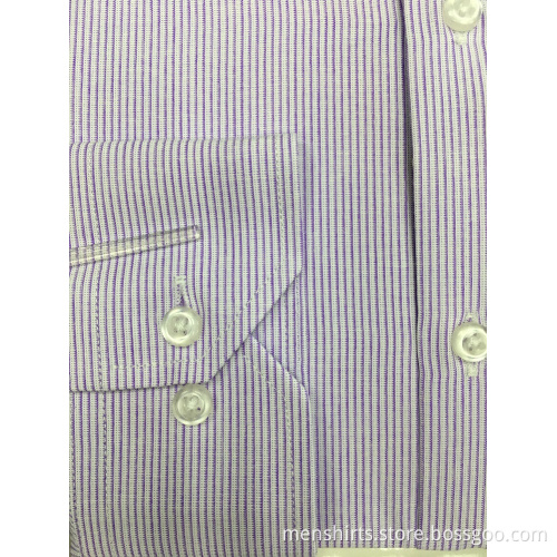 Cotton Stripes Business Shirt